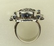 Mars & Valentine Jazz Age Ring with Black Drusy  ("Gatsby Ring"