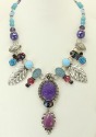 Hand Carved Jeweled Collar