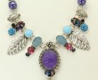 Hand Carved Jeweled Collar
