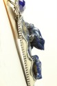 Exquisite Lapis Frogs Pin-Pendant