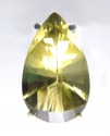 Extra Large Lemon Citrine Drop-Dead Statement Ring--Adjustable--Fits Sizes 5-11
