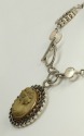 Antique Double Lava Cameo Collar