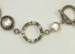 Antique Double Lava Cameo Collar