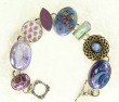  Lavender Shades Charm Bracelet--ONE OF A KIND