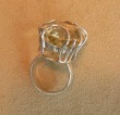 Amy Kahn Russell Lemon Meringue Statement Ring--CAN BE RESIZED--ORIGINALLY $285.00