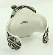 Turquoise Lizard Cuff with Gemstones