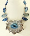 Exquisite Lotus Flower Statement Collar