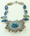 Exquisite Lotus Flower Statement Collar