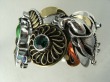Mars & Valentine Majestic Peacock Cuff
