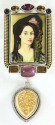 Lady in Mantilla Pin-Pendant