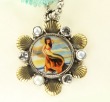 Mars & Valentine Mermaid Pendant Necklace
