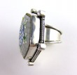 Mars & Valentine Antique Micro-Mosaic Ring--ONE OF A KIND