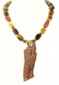 Rhyolite Pendant Necklace