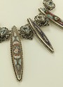 Antique Micro Mosaic Marquis Collar