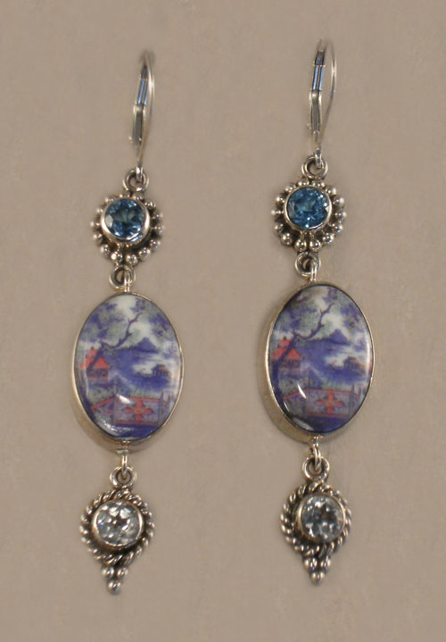 Mars & Valentine Japanese Garden Earrings