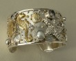 Mars & Valentine Sterling Silver Botticelli Cuff