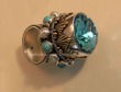Mars & Valentine Blue Nile Drama Ring (REDUCED--FORMERLY $278.00)