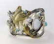 Poseidon Large Statement Ring with Gemstones