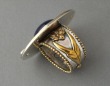 Mars & Valentine Blue Peacock Ring