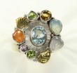 Mars & Valentine Nautical Cluster Necklace