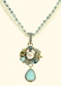 Mars & Valentine Nautical Treasures Cluster Necklace