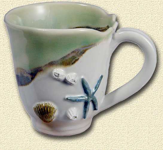 Ocean Mug Aqua/Sand