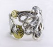 Sterling Silver Octopus Cuff
