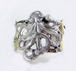 Sterling Silver Octopus Cuff