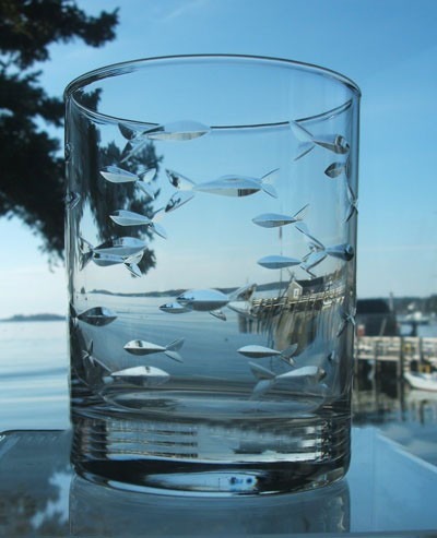 Rolf School of Fish 13 oz. Double Old Fashioned