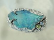 Hand Carved Opal Fish Ring