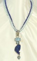 Drusy & Opal Fish Necklace