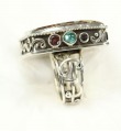 Echo of the Dreamer Large Boulder Opal Statement Ring
