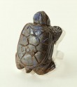 Amy Kahn Russell Boulder Opal Turtle Ring--CAN BE RESIZED TO 7.5 OR 8