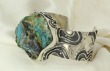 Raw Chrysocolla Drusy Cuff--ORIGINALLY $860.00--NOW 25% OFF