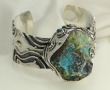 Raw Chrysocolla Drusy Cuff--ORIGINALLY $860.00--NOW 25% OFF