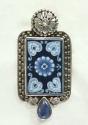 Russian Hand Painted Pin-Pendant