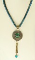 Mars & Valentine Peacock Necklace