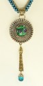 Mars & Valentine Peacock Necklace