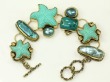Amy Kahn Russell Aqua Starfish & Pearl Bracelet