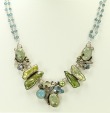 Echo of the Dreamer Gemstone & Pearl Collar