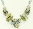 Echo of the Dreamer Gemstone & Pearl Collar