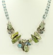 Echo of the Dreamer Gemstone & Pearl Wire Earrings