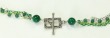 Green Garnet, Malachite, & Peridot Pendant Necklace
