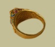 Peridot Ring in Gold Vermeil Setting--FORMERLY 115.00