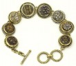 Vintage Petite Button Adjustable Bracelet