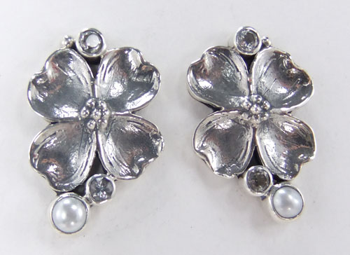 Petite Dogwood Post Earrings  