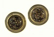 Petite Vintage Button Earrings