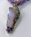 ECHO OF THE DREAMER Opal and Pink Tourmaline Necklace--ORIGINALLY $1295.00--NOW 25% OFF