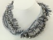 Platinum Multi Strand Choker