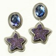 Purple Drusy Starfish Bracelet